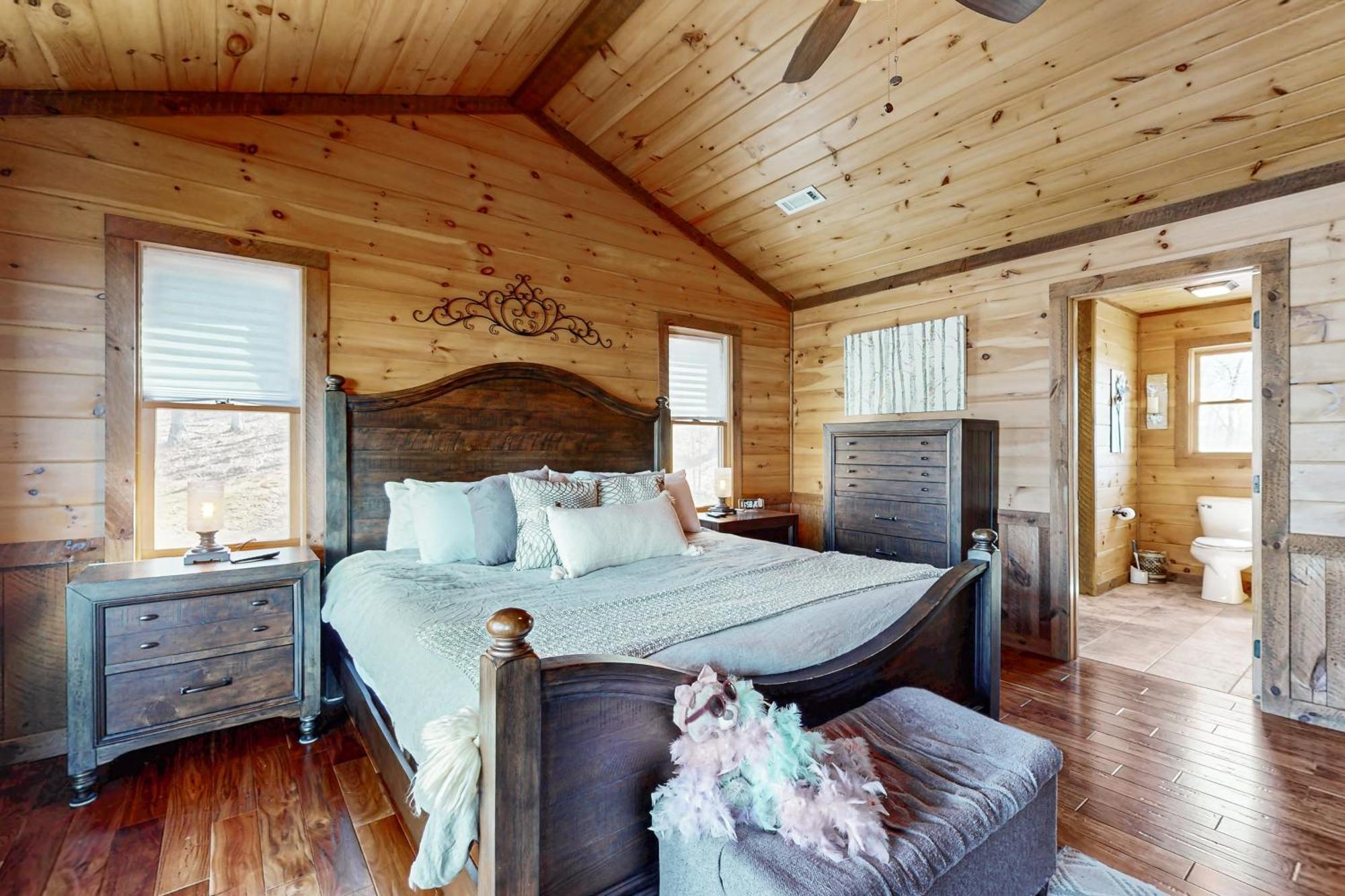 Bougie Bear Cabin Morganton Exteriör bild
