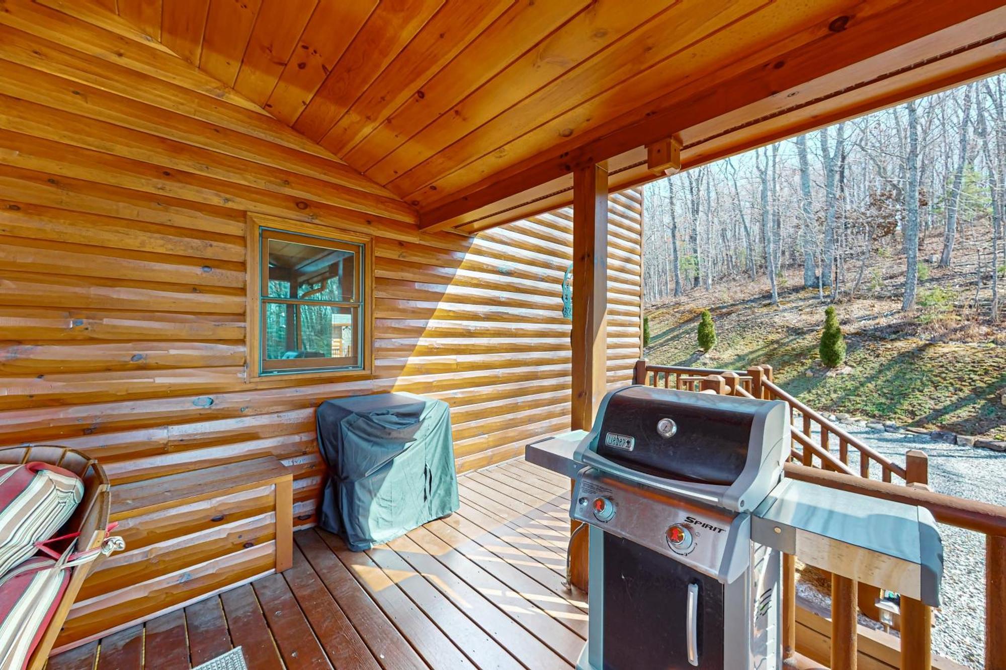 Bougie Bear Cabin Morganton Exteriör bild