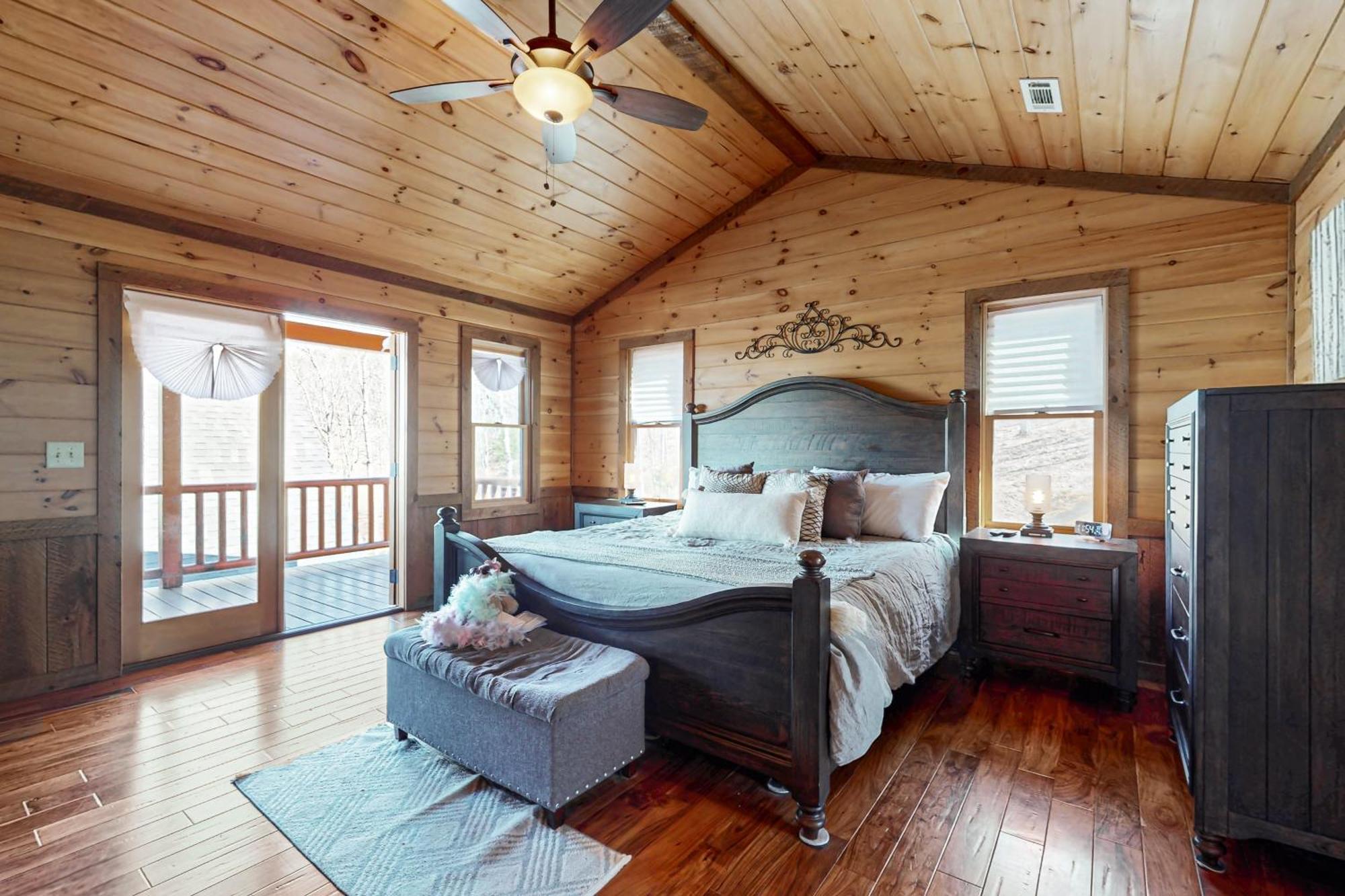 Bougie Bear Cabin Morganton Exteriör bild