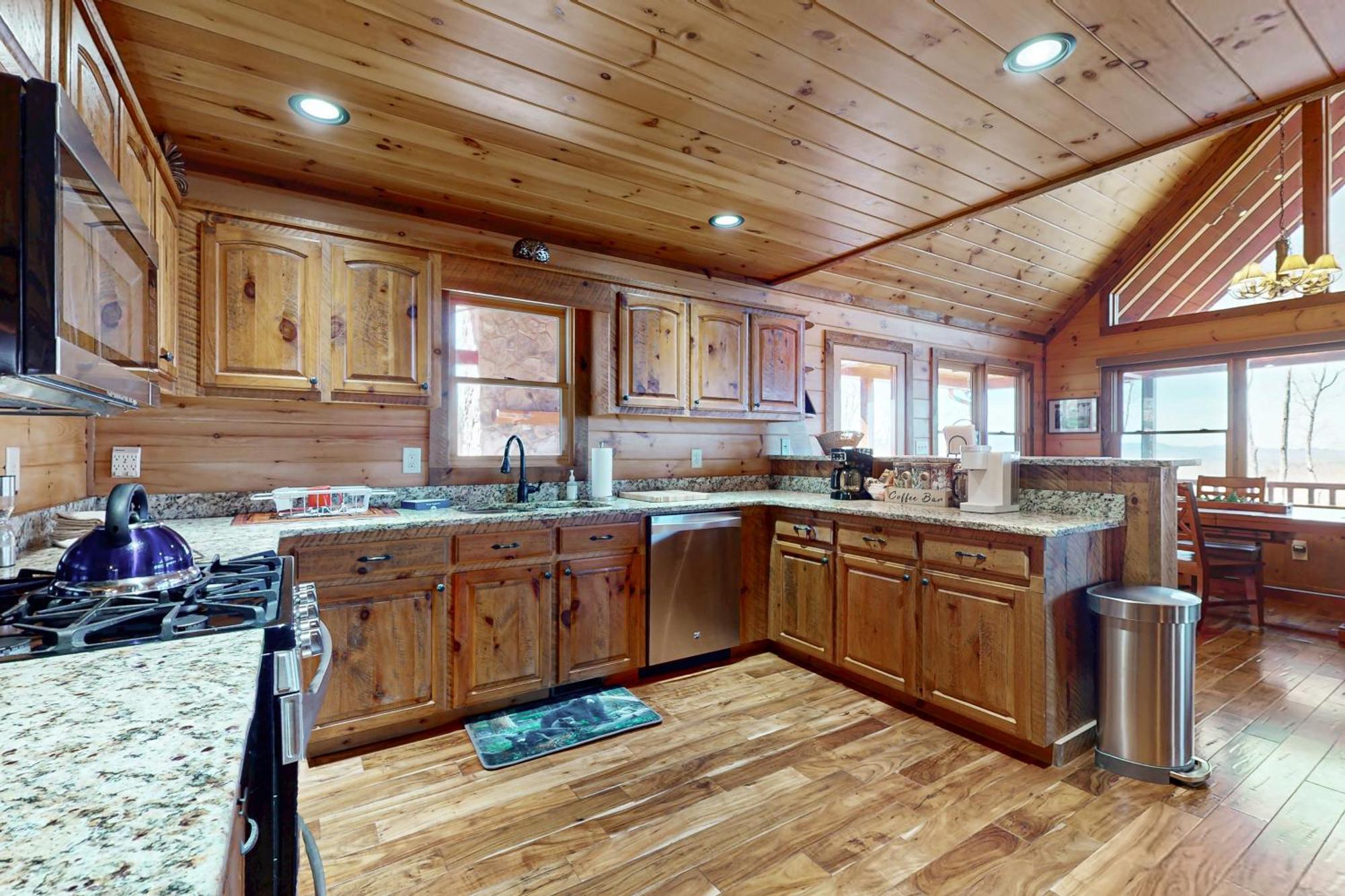 Bougie Bear Cabin Morganton Exteriör bild