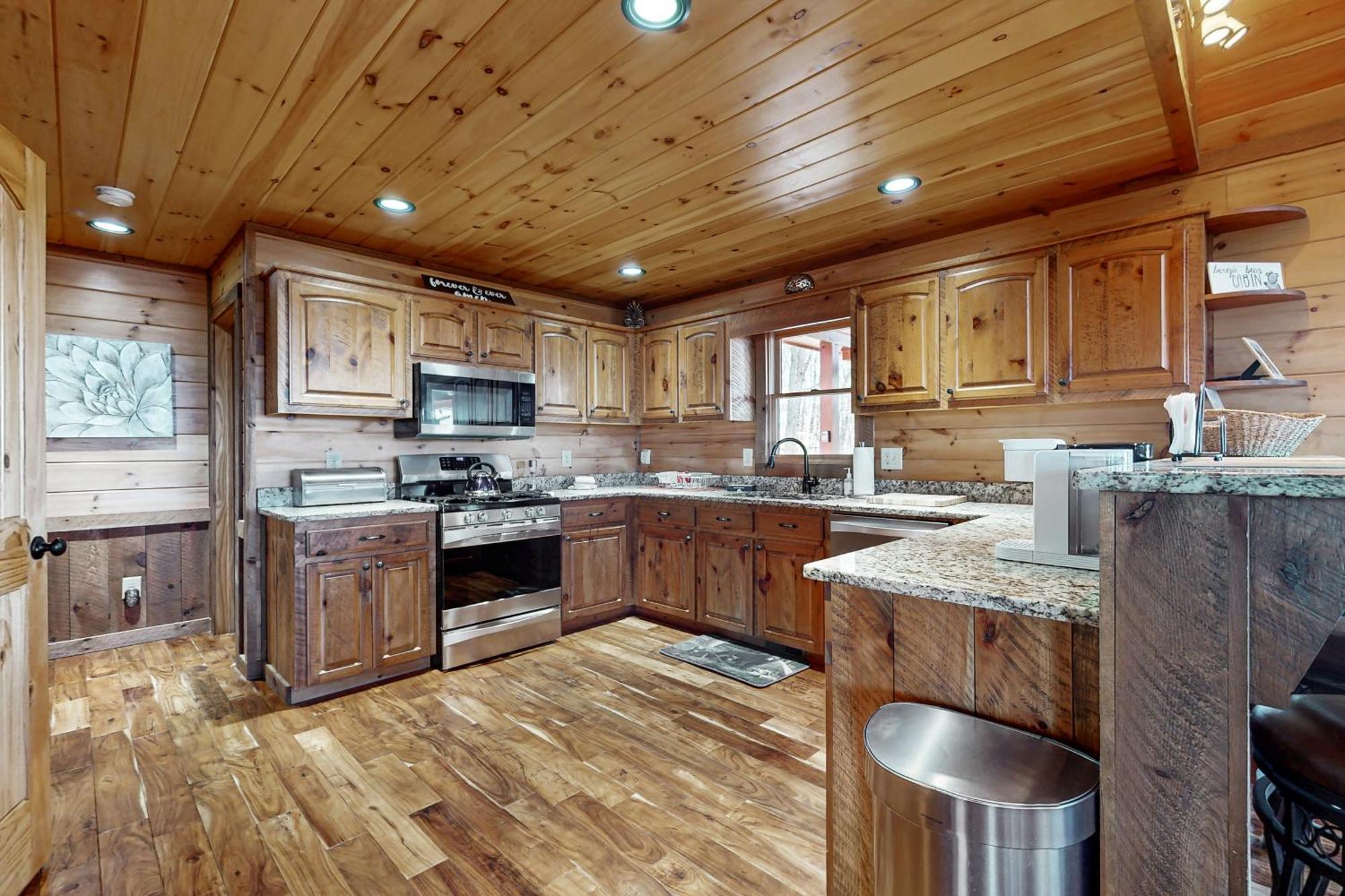 Bougie Bear Cabin Morganton Exteriör bild