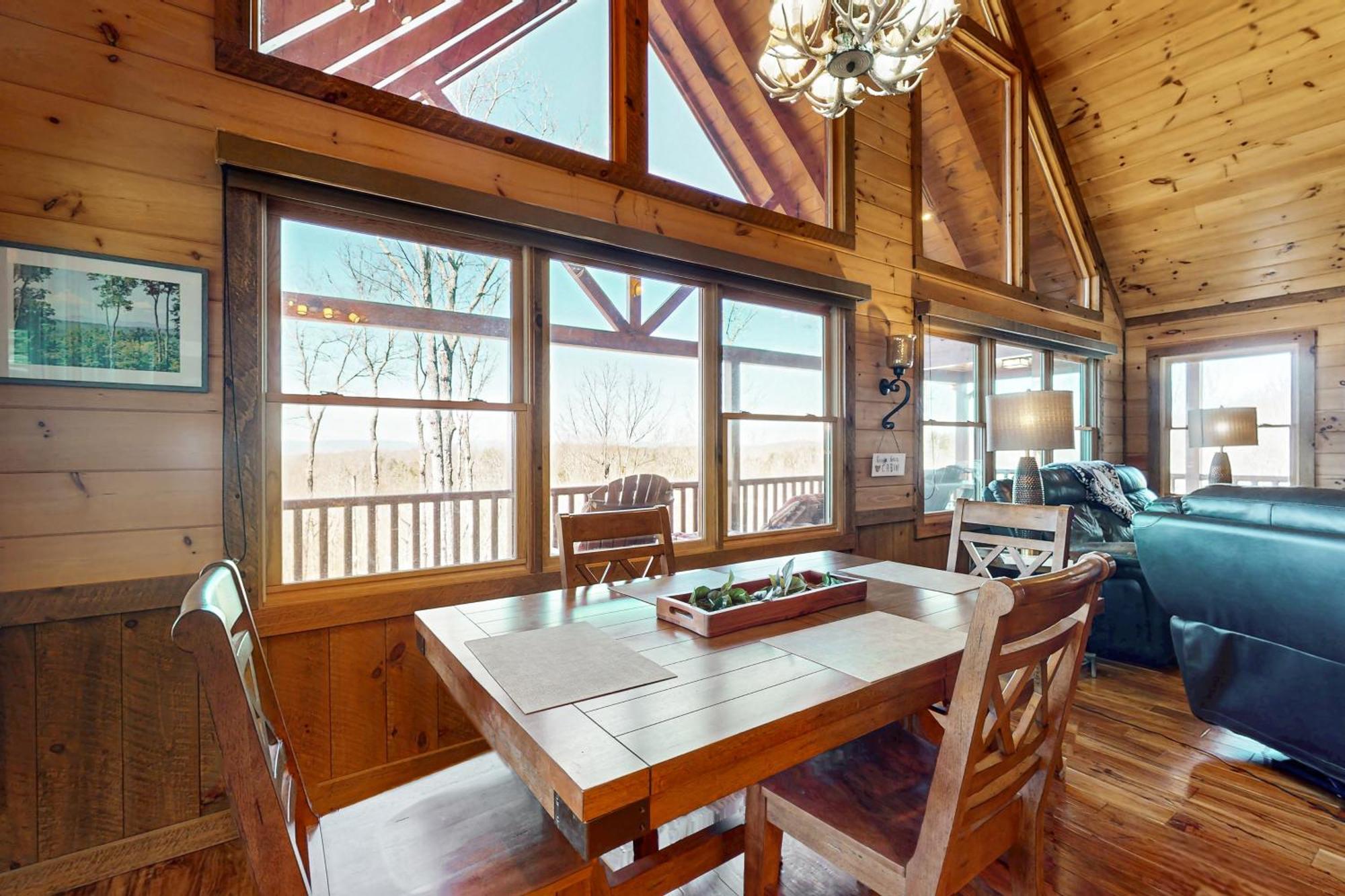 Bougie Bear Cabin Morganton Exteriör bild