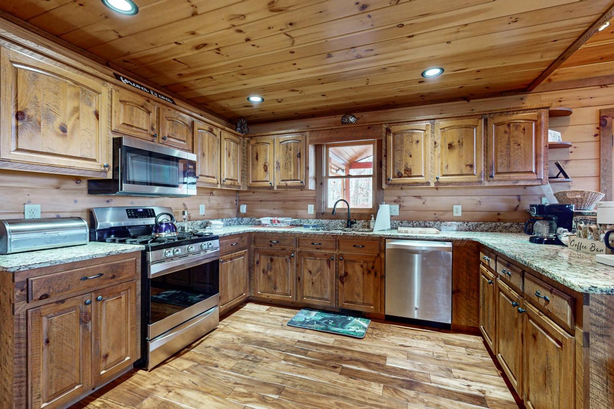 Bougie Bear Cabin Morganton Exteriör bild